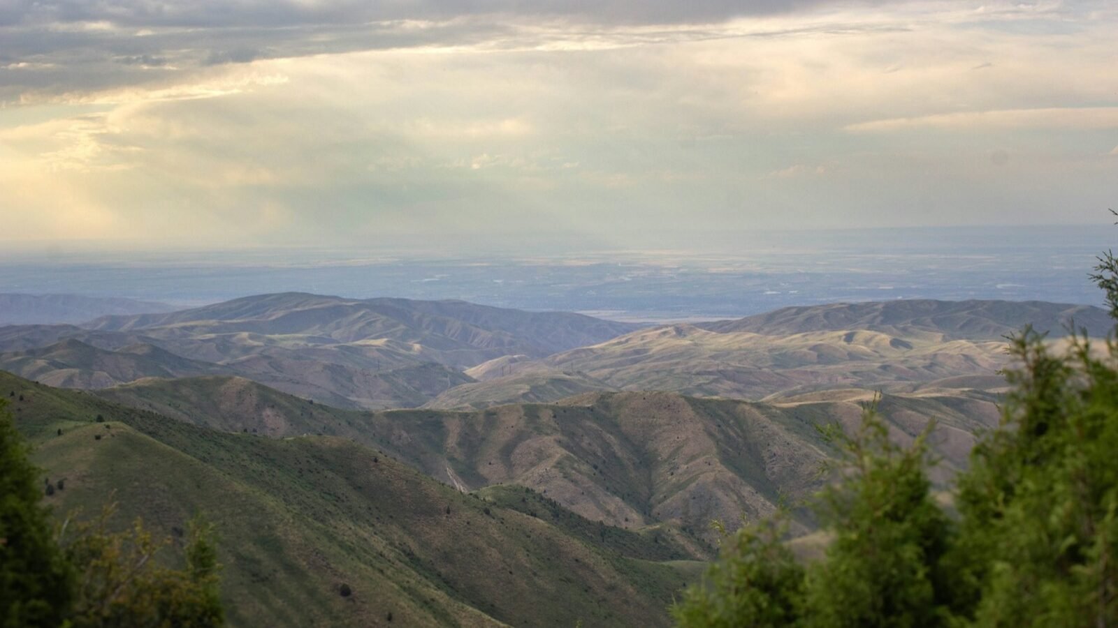 Arslanbob hills, Kyrgyzstan