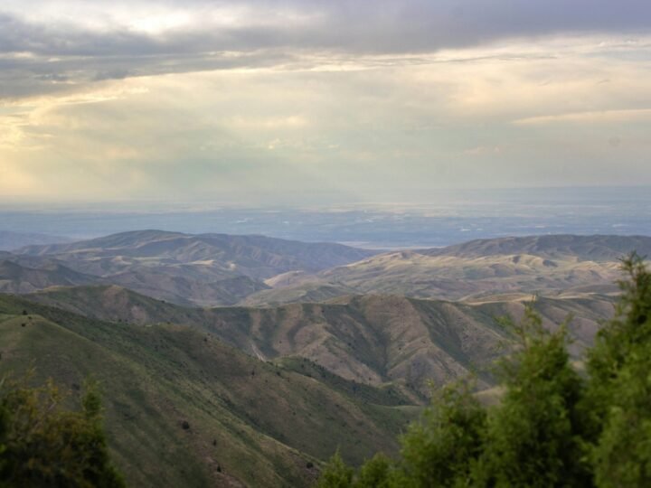 Arslanbob hills, Kyrgyzstan