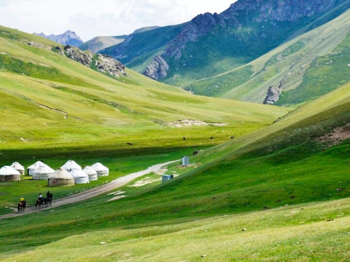 Hero valley yurts, Kyrgyzstan