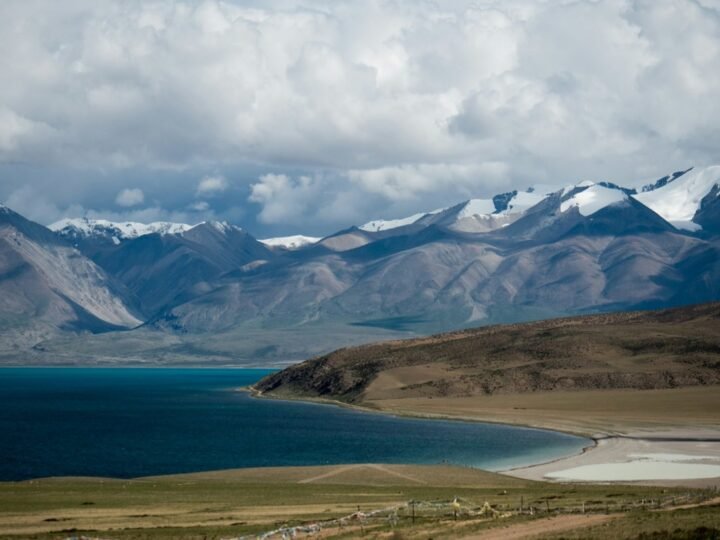 Mountain lake, Kyrgyzstan