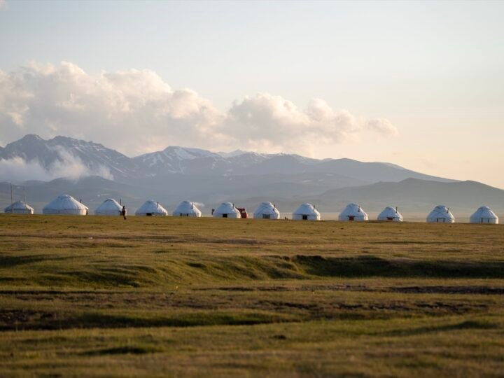 Song kul yurt camp, Kyrgyzstan