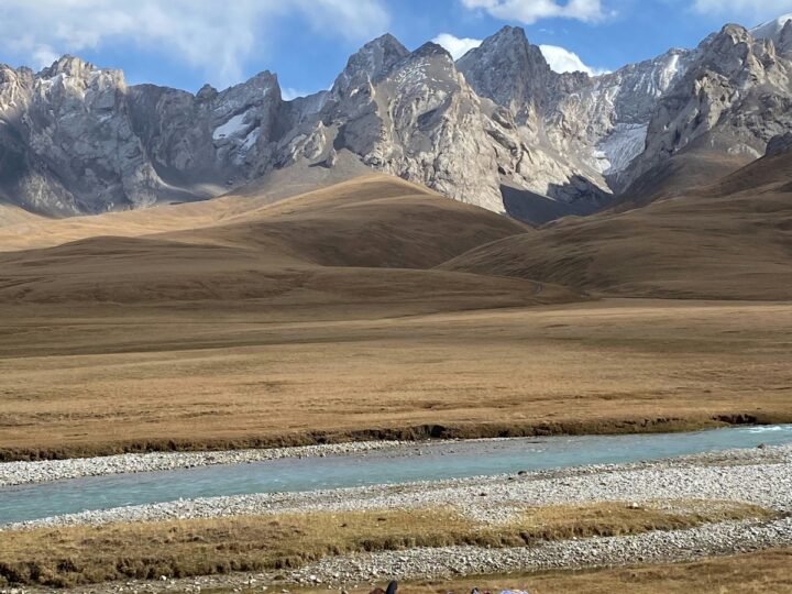 Tash rabat plain, Kyrgyzstan