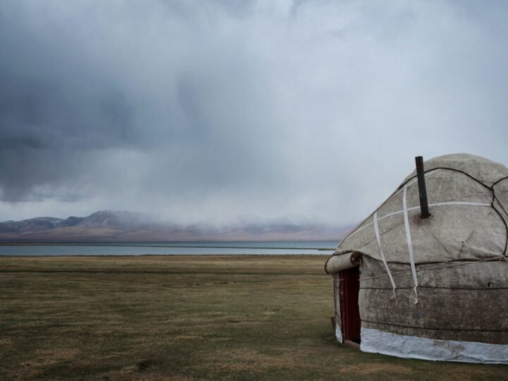 Yurt storm, Kyrgyzstan
